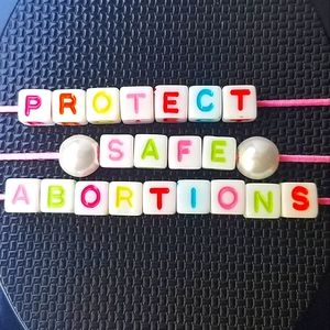 Pro-Choice Candy Bracelet